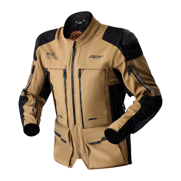 RST RST Pro Series Adventure D3O Textile Jacket Sand/Black